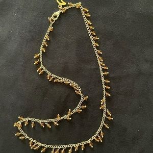 Citrine Dangle Necklace